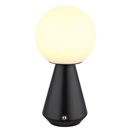Globo - LED Dimmerabile touch per esterni lampada da tavolo LED/1,5W/5V 3000/4500/6500K 1800 mAh IP41 nero