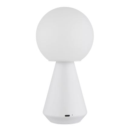 Globo - Lampada da tavolo da esterno dimmerabile a LED con controllo touch LED/1,5W/5V 3000/4500/6500K 1800 mAh IP41 bianco