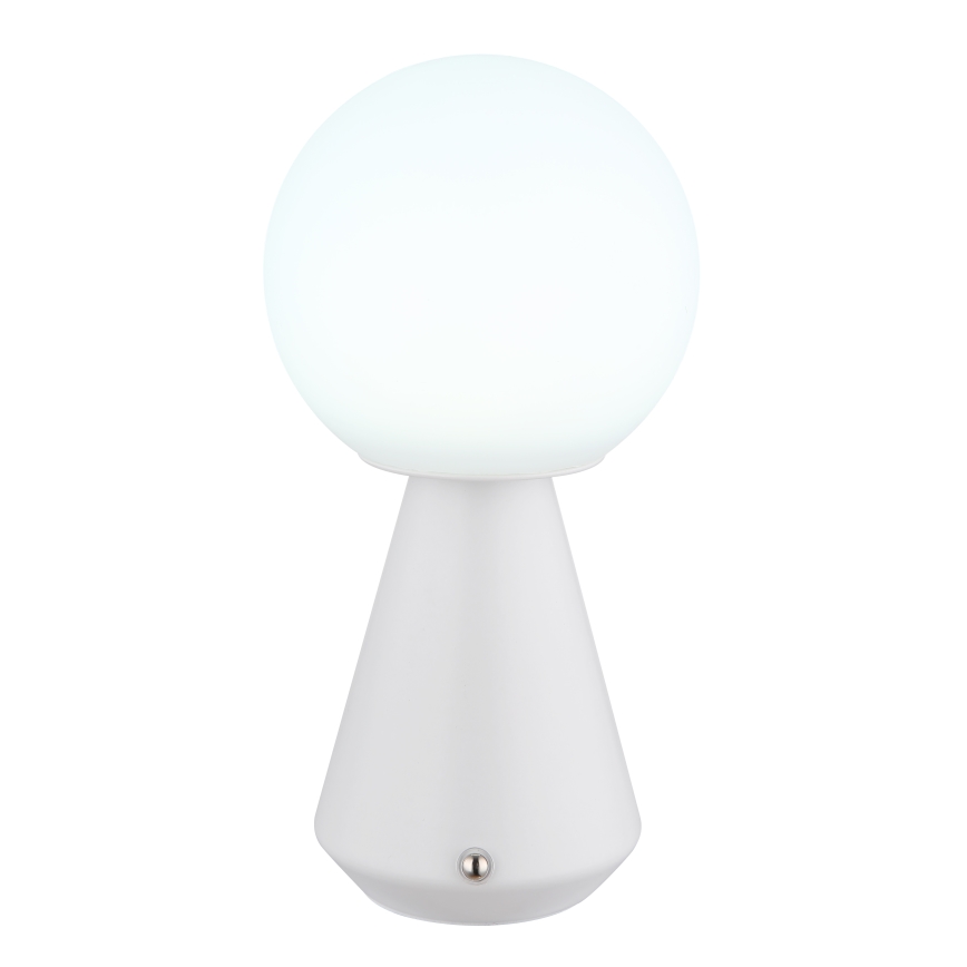 Globo - LED Dimmerabile touch per esterni lampada da tavolo LED/1,5W/5V 3000/4500/6500K 1800 mAh IP41 bianco