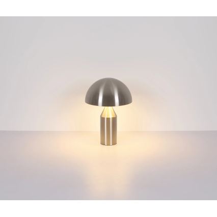 Globo - Lampada da tavolo 2xE27/40W/230V cromo opaco