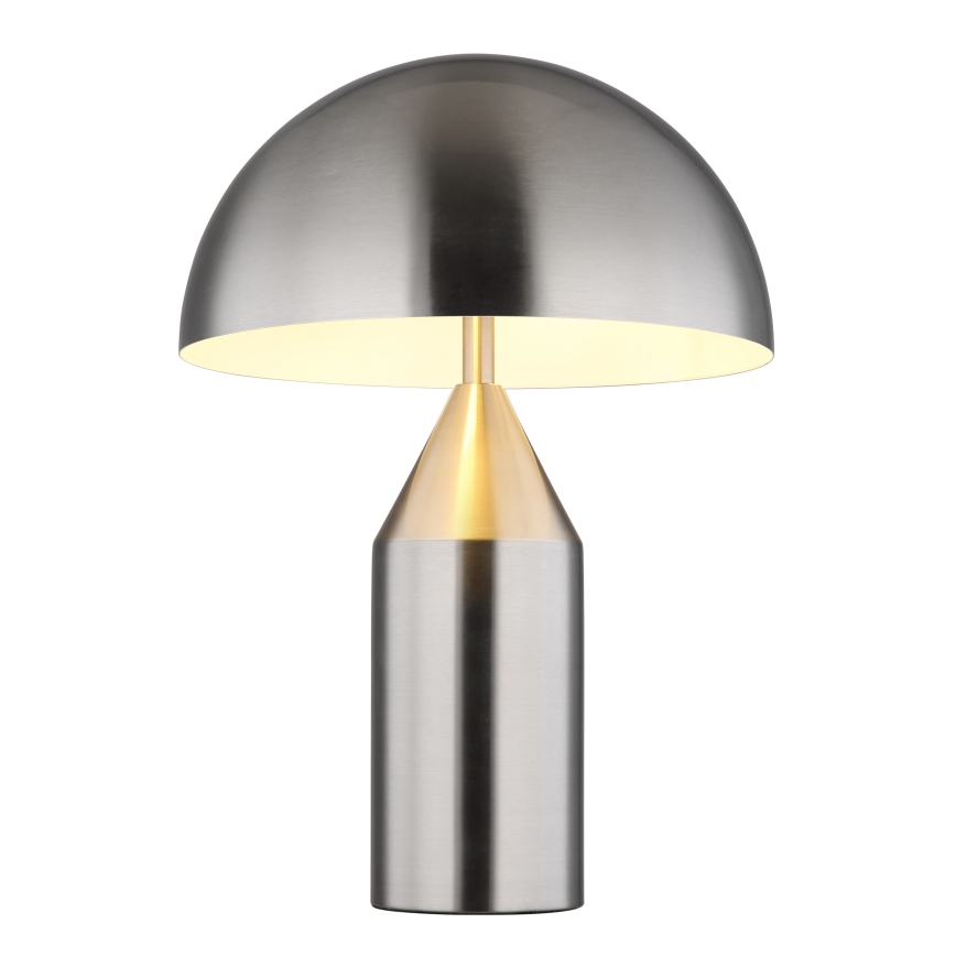Globo - Lampada da tavolo 2xE27/40W/230V cromo opaco