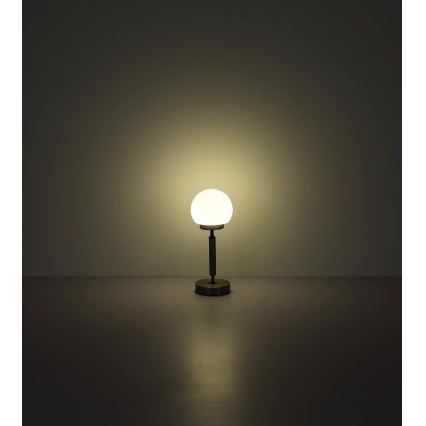 Globo - LED Lampada da tavolo touch ricaricabile e dimmerabile LED/2,5W/5V 1800mAh 2700/4000/6500K antracite