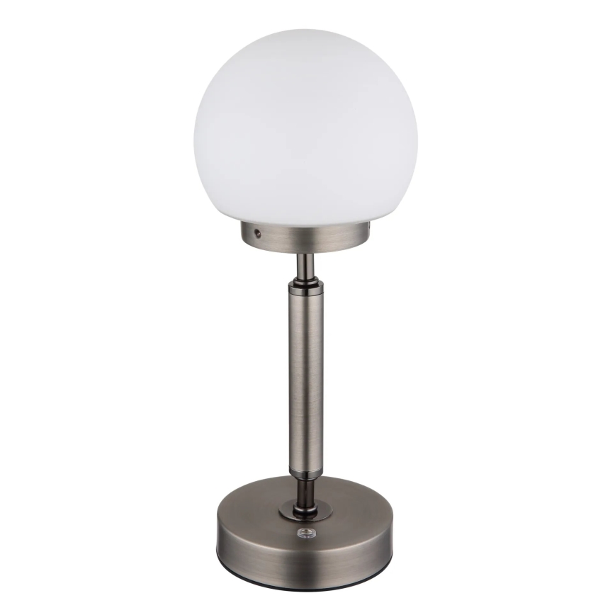 Globo - LED Lampada da tavolo touch ricaricabile e dimmerabile LED/2,5W/5V 1800mAh 2700/4000/6500K antracite