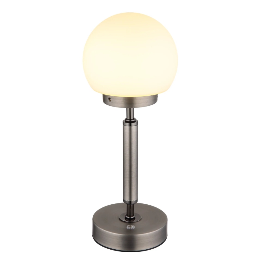Globo - LED Lampada da tavolo touch ricaricabile e dimmerabile LED/2,5W/5V 1800mAh 2700/4000/6500K antracite