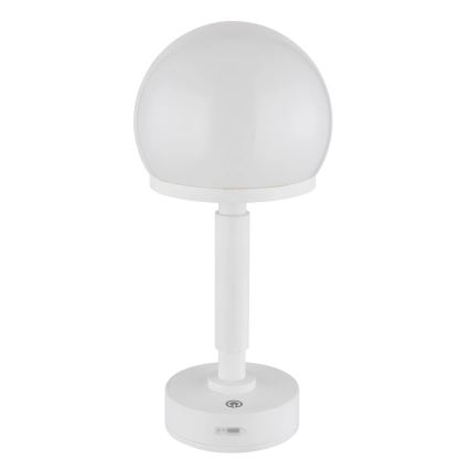 Globo - LED Lampada da tavolo touch ricaricabile e dimmerabile LED/2,5W/5V 1800mAh 2800K bianco