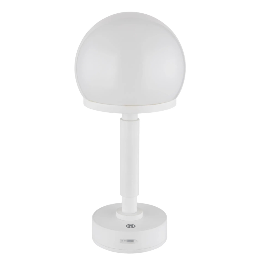Globo - LED Lampada da tavolo touch ricaricabile e dimmerabile LED/2,5W/5V 1800mAh 2800K bianco