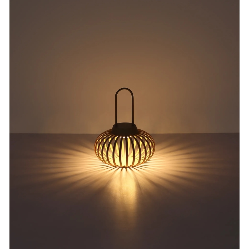 Globo - Lampada da tavolo ricaricabile dimmerabile a LED con controllo touch/1W/3,7V 1500 mAh