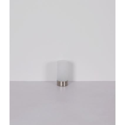 Globo - Lampada da tavolo LED RGBW Dimmerabile touch per esterni LED/1,8W/5V 1500 mAh IP44 cromo opaco