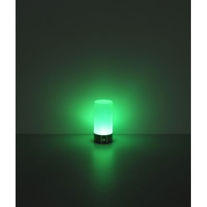 Globo - Lampada da tavolo touch per esterni LED RGBW Dimmerabile LED/1,8W/5V 1500 mAh nero