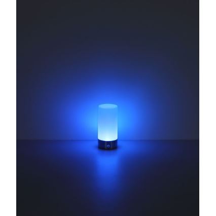 Globo - Lampada da tavolo touch per esterni LED RGBW Dimmerabile LED/1,8W/5V 1500 mAh nero