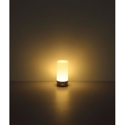 Globo - Lampada da tavolo touch per esterni LED RGBW Dimmerabile LED/1,8W/5V 1500 mAh nero