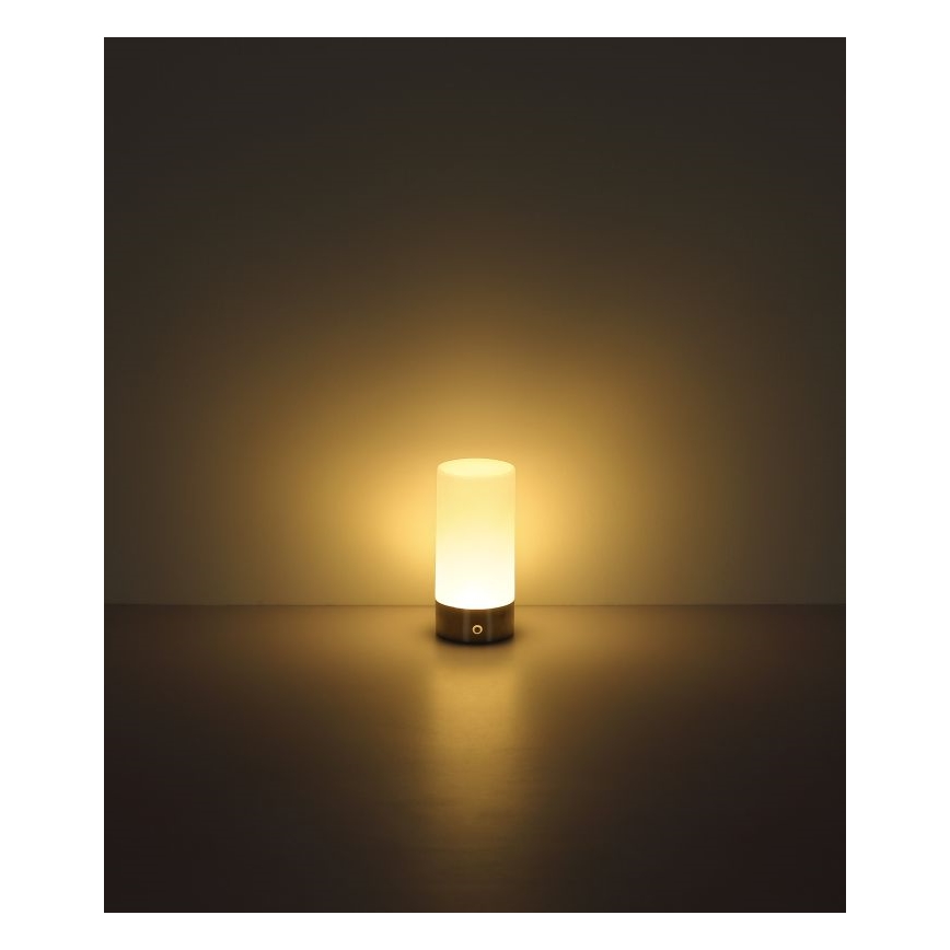 Globo - Lampada da tavolo touch per esterni LED RGBW Dimmerabile LED/1,8W/5V 1500 mAh nero