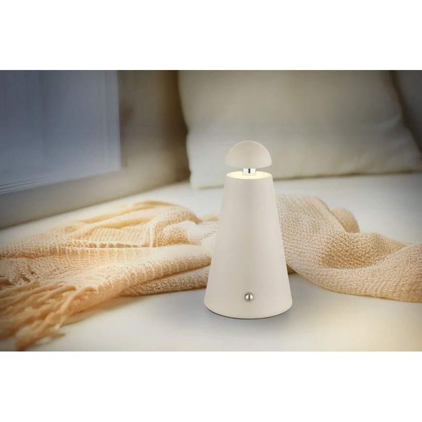 Globo - Lampada da tavolo ricaricabile a LED dimmerabile con controllo touch LED/1,2W/5V 1200 mAh 2700/4500/6000K