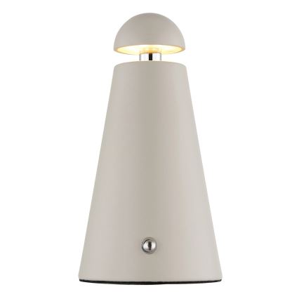 Globo - Lampada da tavolo ricaricabile a LED dimmerabile con controllo a sfioramento, LED/1,2W/5V 1200 mAh