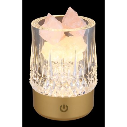 Globo - Lampada da tavolo LED dimmerabile con funzione Touch LED/1W/5V 3000K 1200 mAh oro