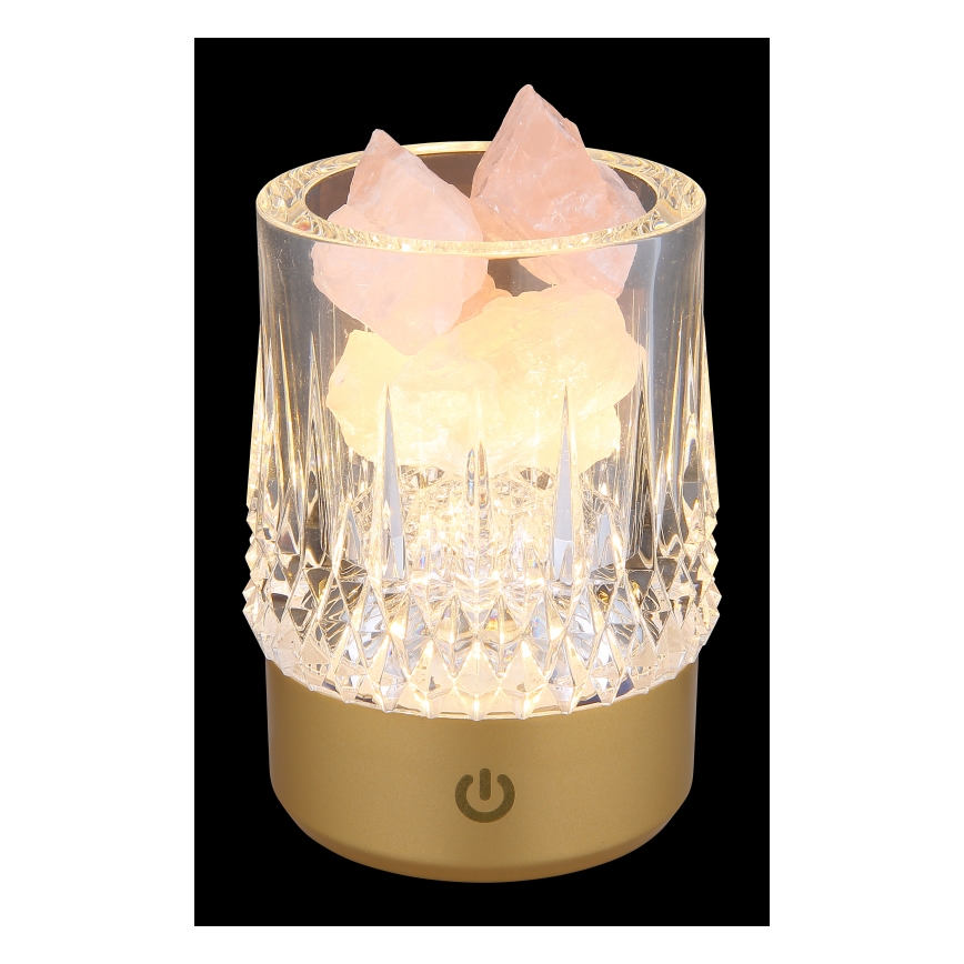 Globo - Lampada da tavolo LED dimmerabile con funzione Touch LED/1W/5V 3000K 1200 mAh oro