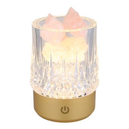 Globo - Lampada da tavolo LED dimmerabile con funzione Touch LED/1W/5V 3000K 1200 mAh oro