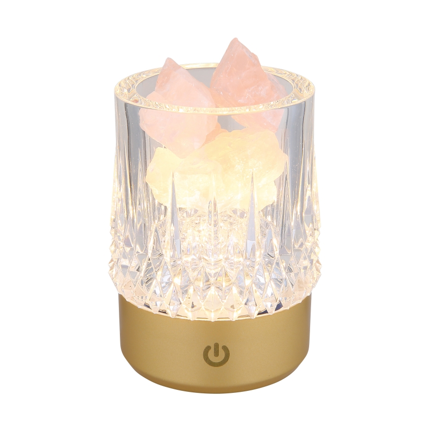 Globo - Lampada da tavolo LED dimmerabile con funzione Touch LED/1W/5V 3000K 1200 mAh oro