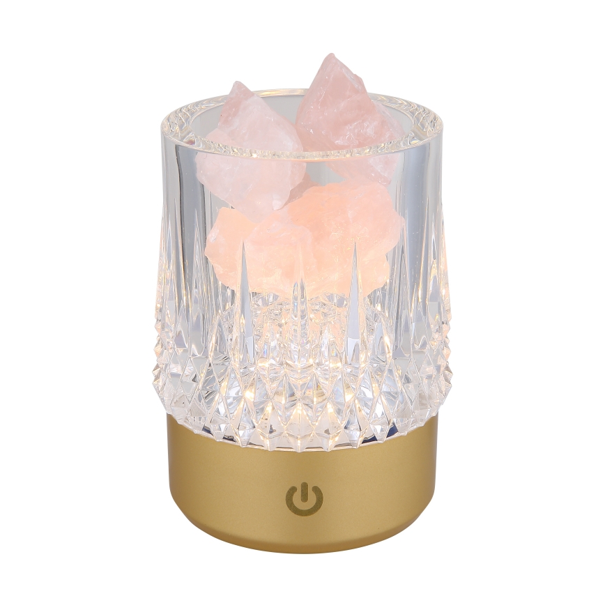 Globo - Lampada da tavolo LED dimmerabile con funzione Touch LED/1W/5V 3000K 1200 mAh oro