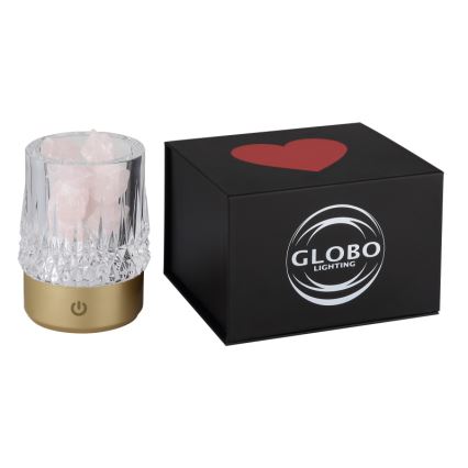 Globo - Lampada da tavolo LED dimmerabile con funzione Touch LED/1W/5V 3000K 1200 mAh oro