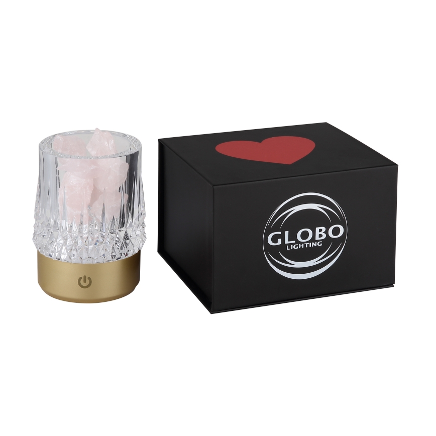 Globo - Lampada da tavolo LED dimmerabile con funzione Touch LED/1W/5V 3000K 1200 mAh oro