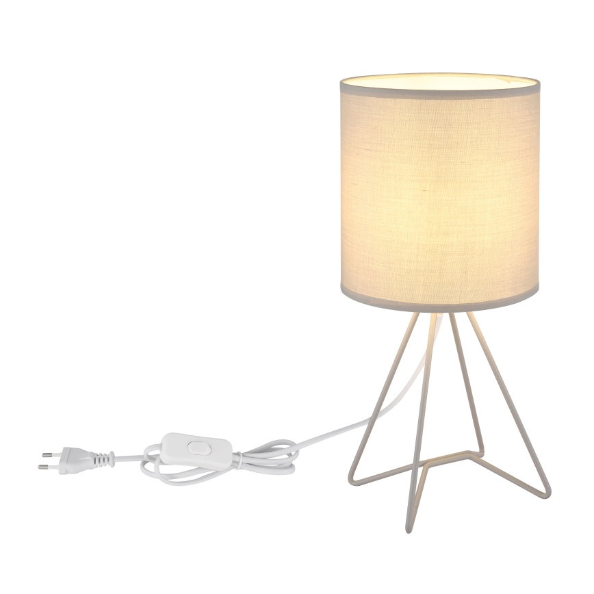 Globo - Lampada da tavolo 1xE14/40W/230V grigia