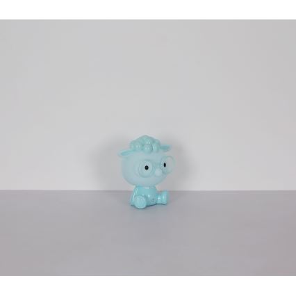Globo - Lampada da notte ricaricabile dimmerabile per bambini LED/1W/5V 500 mAh blu