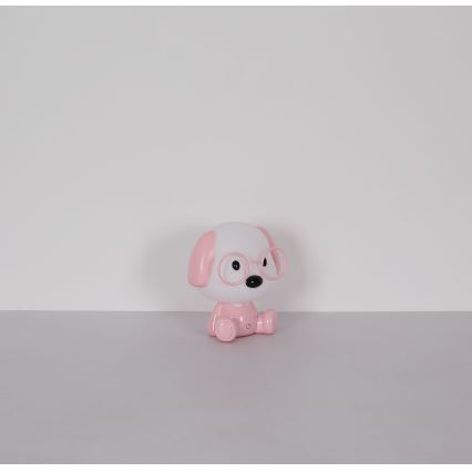 Globo - Lampada da notte ricaricabile dimmerabile per bambini LED/1W/5V 500 mAh rosa