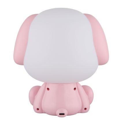 Globo - Lampada da notte ricaricabile dimmerabile per bambini LED/1W/5V 500 mAh rosa