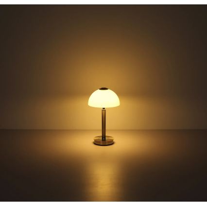 Globo - Lampada da tavolo dimmerabile a sfioramento a LED LED/7W/230V 3000K cromo opaco