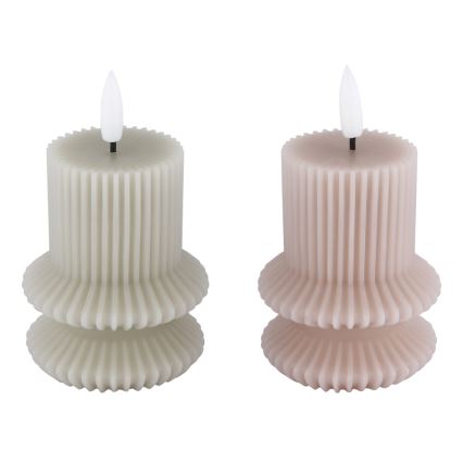 Globo - SET 2x LED Candele LED/0,06W/3V 1xCR2032 210 mAh