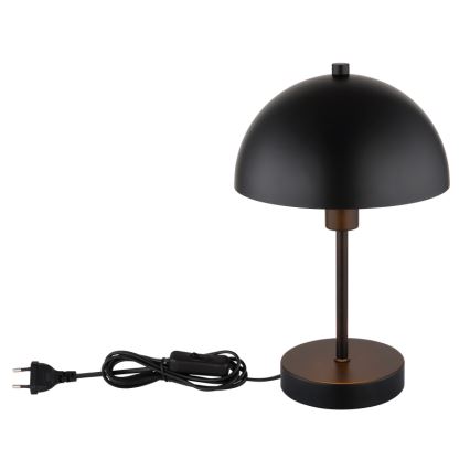 Globo - Lampada da tavolo 1xE14/40W/230V nera
