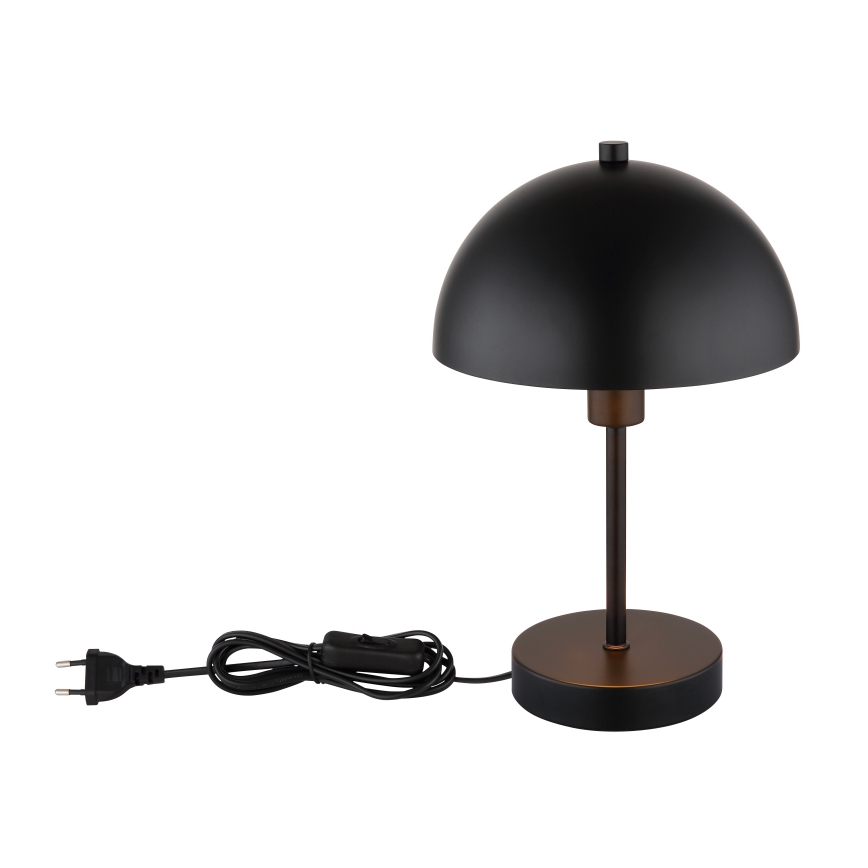 Globo - Lampada da tavolo 1xE14/40W/230V nera