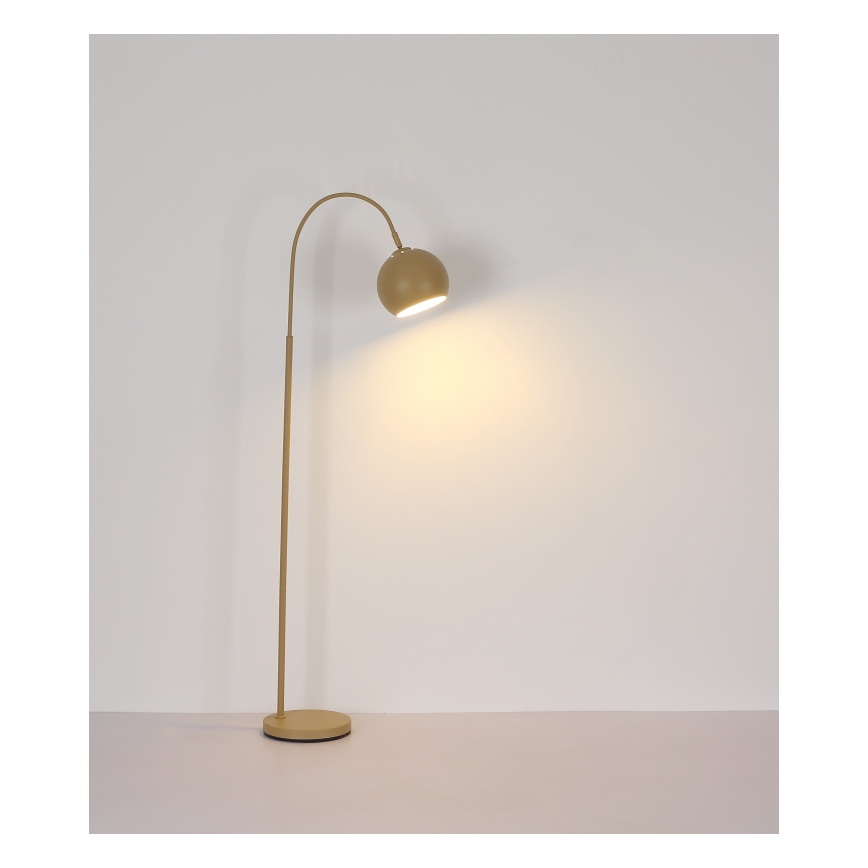 Globo - Lampada con piedistallo 1xE27/60W/230V beige