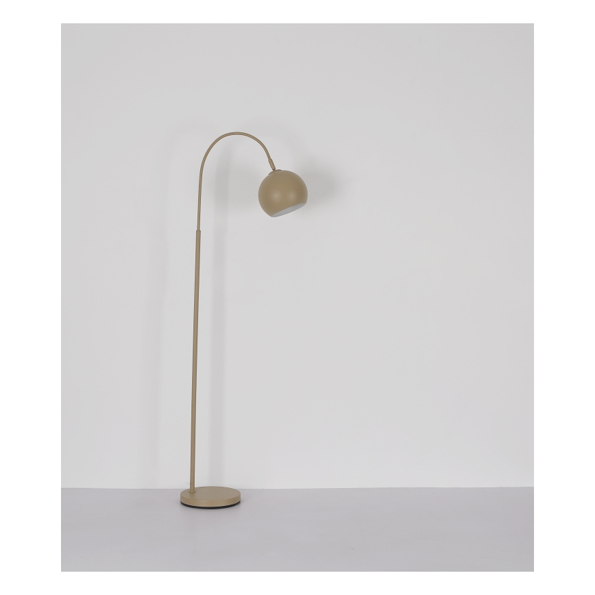 Globo - Lampada con piedistallo 1xE27/60W/230V beige