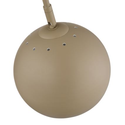Globo - Lampada con piedistallo 1xE27/60W/230V beige