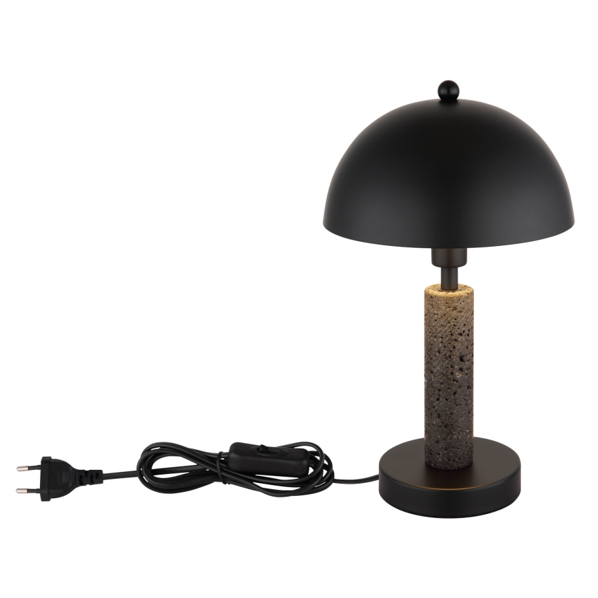 Globo - Lampada da tavolo 1xE14/40W/230V nera