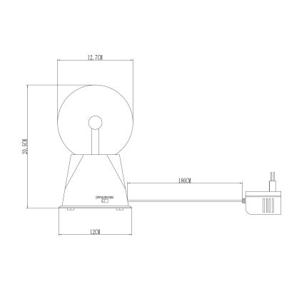 Globo - Lampada da tavolo LED LED/3,6W/230V