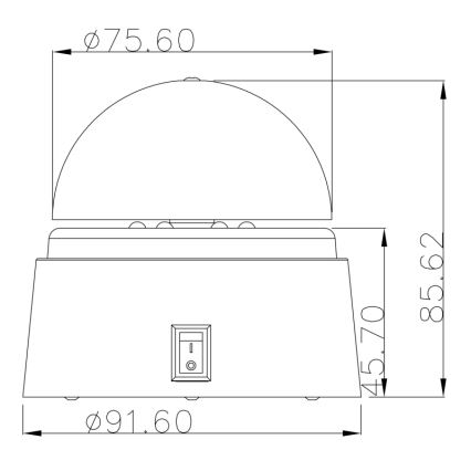 Globo - LED Lampada decorativa 6xLED/0,06W/3xAA