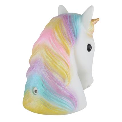 Globo - Lampada LED notturna per bambini LED/1W/230/4,5V 3xAA unicorno