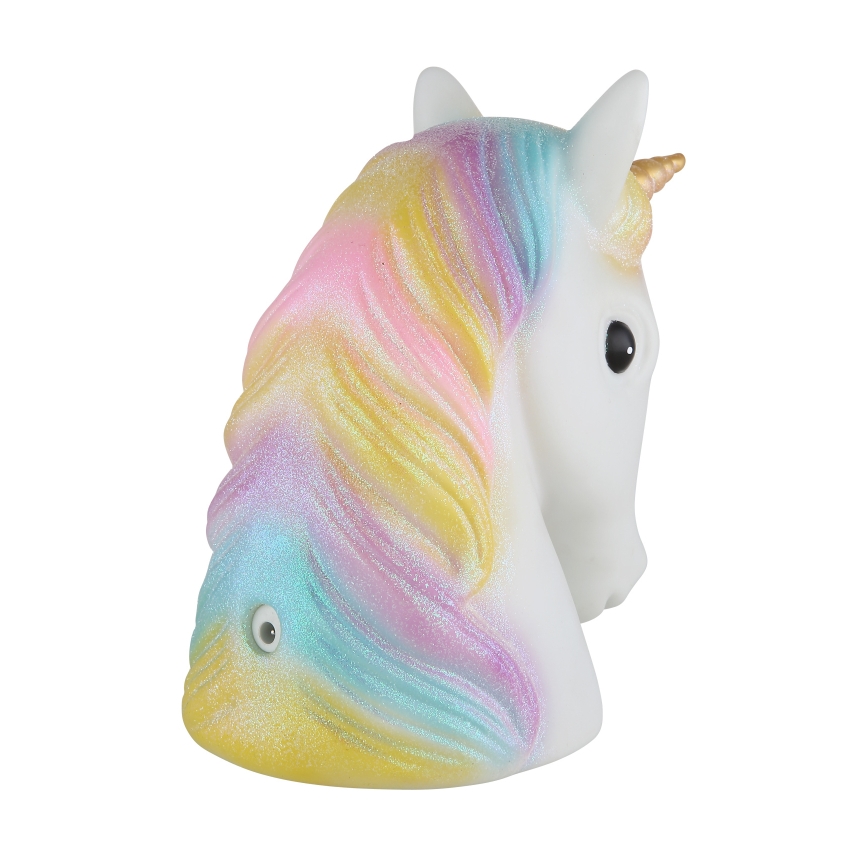 Globo - Lampada da notte LED per bambini LED/1W/230/4,5V 3xAA unicorno