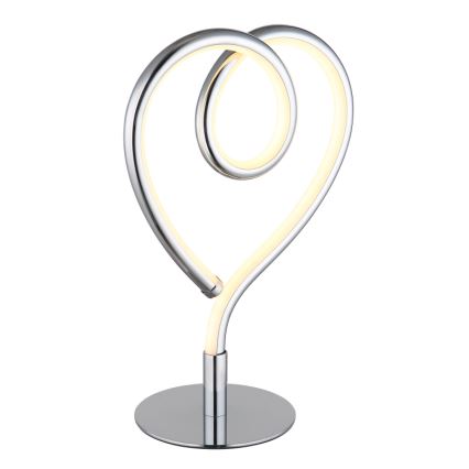 Globo - Lampada da tavolo LED LED/6W/230V cromo lucido