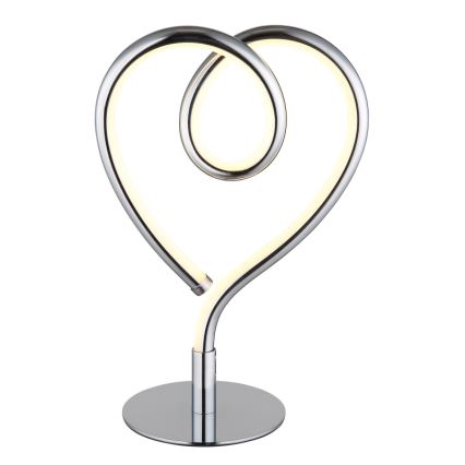 Globo - Lampada da tavolo LED LED/6W/230V cromo lucido