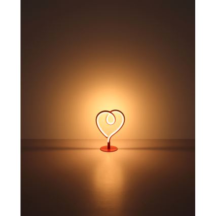 Globo - Lampada da tavolo LED LED/6W/230V rosso
