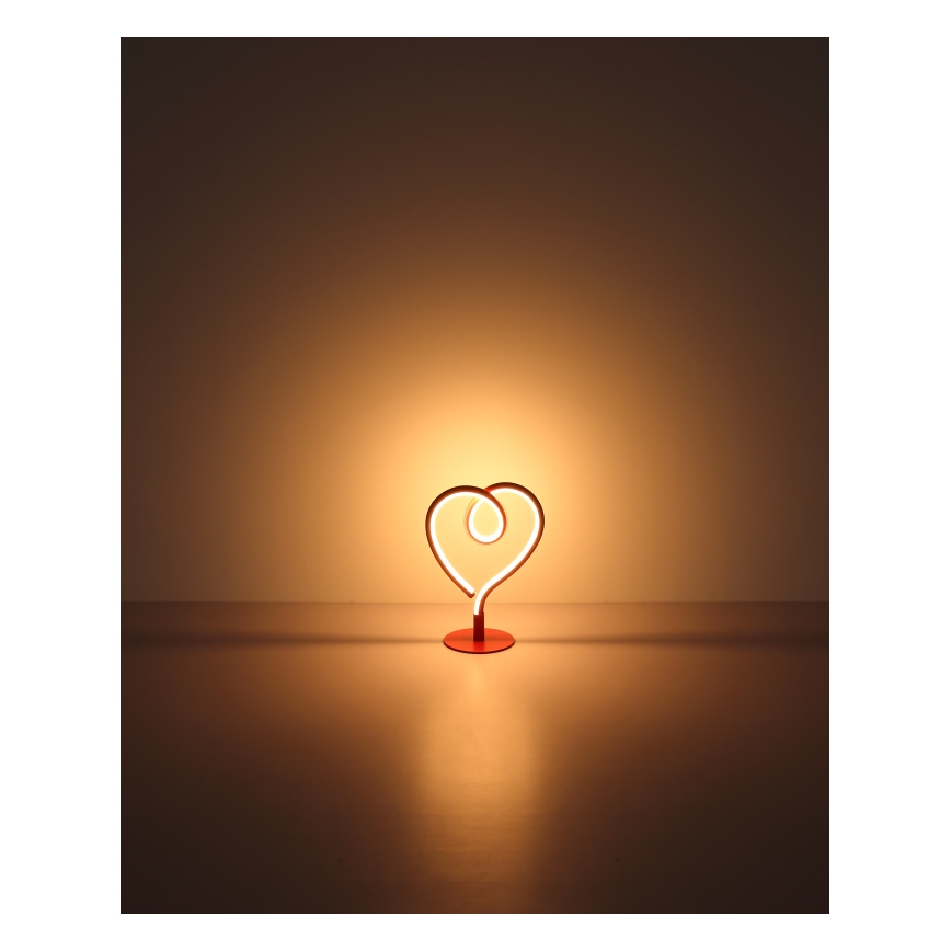 Globo - Lampada da tavolo LED LED/6W/230V rosso