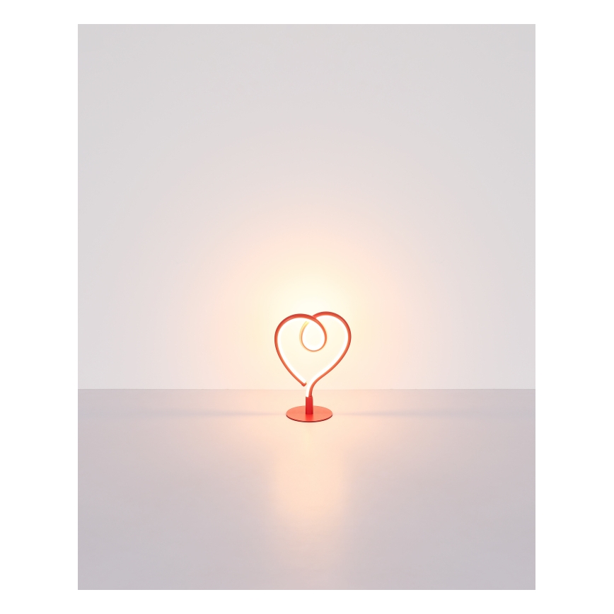 Globo - Lampada da tavolo LED LED/6W/230V rosso