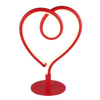 Globo - Lampada da tavolo LED LED/6W/230V rosso