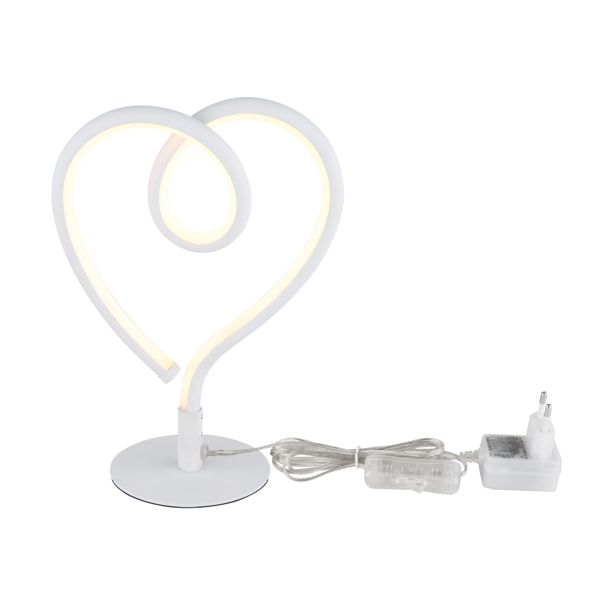 Globo - Lampada da tavolo LED LED/6W/230V bianco