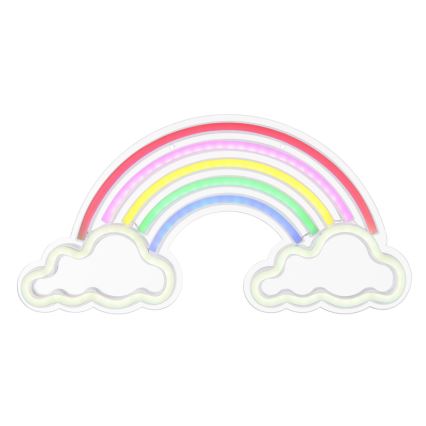 Globo - LED Decorazione murale al neon LED/3W/USB arcobaleno