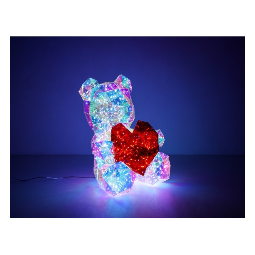 Globo - Decorazione da tavolo a LED LED/6W/5V USB orso